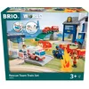 Image de Circuit Intervention d’Urgence - BRIO - 36025 - Jouet Mixte en Bois avec Policiers Pompiers et Ambulanciers