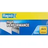 Image de Agrafes N26/6 - RAPID - Boite de 5000 - Galvanisées - Technologie FlatClinch - Agrafage rapide