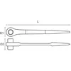 Image de Bahco SC2RM-19-22 Gerustbauknarre 19 & 22 mm