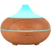 Image de Humidificateur Ultrasonique Avec Lampe Aromatique 500 Ml Brun Clair