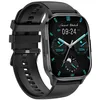 Image de INF Montre intelligente étanche avec différents modes sportifs appels Bluetooth Le noir