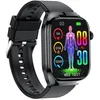 Image de INF Montre intelligente avec ECG fréquence cardiaque tension artérielle sommeil Le noir