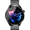 Image de Montre Connectée, Appels Bluetooth, Fréquence Cardiaque Et Tension Artérielle Black + Black Steel