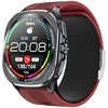 Image de Montre Connectée Avancée De Suivi De La Santé Avec Ecg Et Pression Artérielle Red