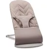 Image de BabyBjörn Transat Bliss Cotton Couette pétale tissée Gris sable