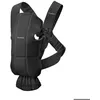 Image de BabyBjörn Porte-bébé Mini - Tissé - Noir - Support avan - Convivial