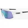 Image de Lunettes Bliz Vision blanc avec verres Smoke bleu