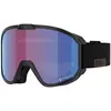Image de Masque Bliz Rave noir avec lentille miroir Nano Optics bleu violet