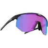 Image de Lunettes Bliz Hero noir mat avec verres violets.