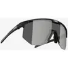 Image de Lunettes Bliz Hero Small noir mat avec verres gris fumé.