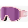 Image de Masque Bliz Rave rose clair avec lentille miroir violette