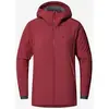 Image de Veste à capuche Haglöfs Mimic Alert rouge foncé femme - S