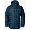 Image de Veste à capuche Haglöfs ROC Flash Down bleu marine - S