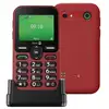 Image de Téléphone portable basique doro leva e10 2,4 4g nano sim rouge LEVAE10ROUGE