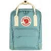 Image de Fjällräven Sac à dos de loisirs bleu clair crème pour femme et homme - Kånken Kånken Mini Sky Blue - Light Oak 219159