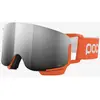Image de Masque POC POCito Nexal orange avec lentille Clarity Partly Sunny Silver enfant