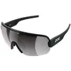 Image de Lunettes POC Aim noires avec lentille Clarity Road Sunny Silver
