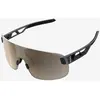 Image de Lunettes POC Elicit noires avec lentille Clarity Trail Partly Sunny Silver