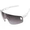 Image de Lunettes POC Elicit Toric blanches avec lentille Clarity Road Sunny Silver