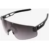 Image de Lunettes POC Elicit Toric noires avec lentille Clarity Road Sunny Silver