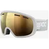 Image de Masque POC Fovea Pow JJ gris clair avec lentille Clarity Intense Sunny Gold