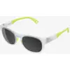 Image de Lunettes POC Evolve transparent avec verre Fluo Limegreen Clarity POCito Sunny Grey enfant