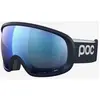 Image de Masque POC Fovea bleu marine avec lentille Clarity Partly Sunny Blue