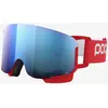 Image de Masque POC Nexal rouge avec lentille Clarity Partly Sunny Blue