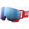Image de Masque POC Nexal Mid rouge avec lentille Clarity Partly Sunny Blue