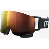 Image de Masque POC Nexal noir avec verre Clarity Intense Partly Sunny Orange