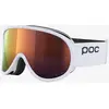 Image de Masque POC Retina blanc avec verre Clarity Intense Partly Sunny Orange