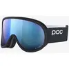 Image de Masque POC Retina Mid noir avec verre Clarity Highly Intense Partly Sunny Blue