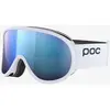 Image de Masque POC Retina Mid blanc avec verre Clarity Highly Intense Partly Sunny Blue