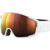 Image de Masque POC Zonula blanc avec verre Clarity Intense Partly Sunny Orange