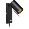 Image de Applique murale - Keria - CARRIE - Métal noir - Orientable - GU10