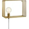 Image de Applique murale étagère Métal L38cm Doré Markslöjd - Contemporain - Design - Jaune - E27
