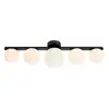 Image de Appliqueplafonnier 5 lumières g9 20w ip44 noir et blanc - markslöjd - pur