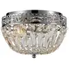 Image de Plafonnier e14 max 40w cristal chrome encastré, ø 25 cm - markslöjd - etienne