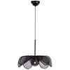 Image de Suspension 1xe27, max. 40w, ø63 cm, noir et verre fumé - markslöjd - styrka
