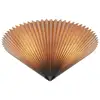 Image de Plafonnier 3 x40w max, e14, gris, 50 cm - markslöjd - plisado