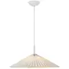 Image de Suspension led style japonais blanche - markslöjd - plisado