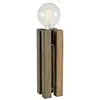 Image de Lampe de table e27, 40w max, bois teinté noyer, 36 cm - markslöjd - lodge