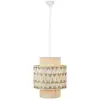 Image de Plafonnier e27 40w ip20 beige marron - markslöjd - ano