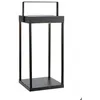 Image de Lanterne solaire LED 1W métal noir IP44 extérieur - Markslojd - Pure 42 cm