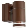 Image de Applique murale extérieure LED dimmable aluminium brun 4.9W 3000K IP65 - Markslojd Luno