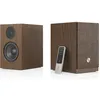 Image de AUDIO PRO - A28 W - Enceinte bluetooth (la paire) - 2x75W - HDMI ARC - Alimentation secteur - Noyer