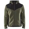 Image de Veste tricotée avec softshell vert foncé noir tl blåkläder 594025364199l 791145
