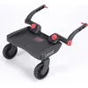 Image de LASCAL Marche poussette Buggy Board MINI Noir/Rouge 3D