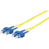 Image de Cable A Fibre Optique Jaune Microconnect Sc/pc-sc/pc 1 M