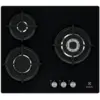 Image de Electrolux - table de cuisson gaz 56cm 3 feux noir egt6633nok - EGT6633NOK